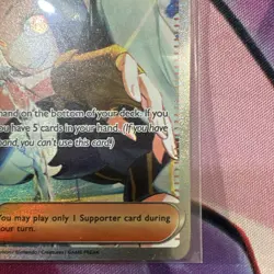 Dendra 266/193 Paldea Evolved Special Illustration Full Art Supporter Pokemon - Image 4