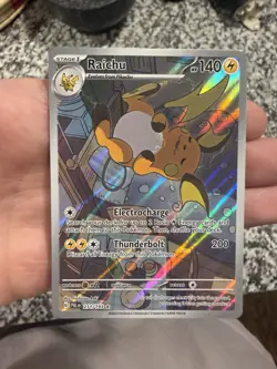 Pokemon TCG Raichu 211/193 Sv02: Paldea Evolved Holo NM - Image 1