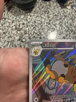 Pokemon TCG Raichu 211/193 Sv02: Paldea Evolved Holo NM - Image 2