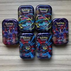 Pokemon TCG Bundle - 4 SW&SH Blisters, 18 Mini Tins & 3 Prismatic Booster Bundle - Image 3