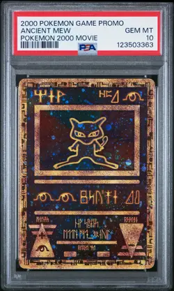 2000 POKEMON GAME MOVIE POKEMON 2000 MOVIE ANCIENT MEW PSA 10 - Image 1
