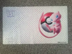 Pokemon TCG: Scarlet & Violet 151 Mew Gaming Play Mat Playmat UPC Ultra Premium - Image 1