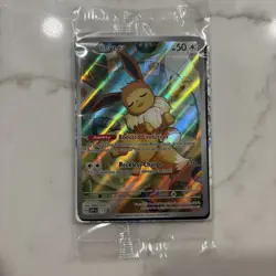 2025 Pokemon Eevee Full Art Holo S&V Promo #173 SEALED - Image 1