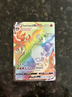 Pokemon TCG Charizard VMAX Champions Path Full Art Rainbow - Image 3
