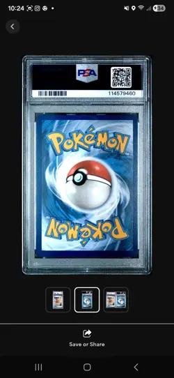 PSA 10 - Penny 252/198 SIR SV Scarlet & Violet Base Set - Pokemon - Image 2