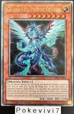 Carte YU-GI-OH! GALAXY-EYES PHOTON DRAGON TN23-EN012 QCSR - Image 1