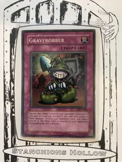Yu-Gi-Oh! TCG Graverobber - Pharaoh's Servant (PSV-008) SR NM - Image 1