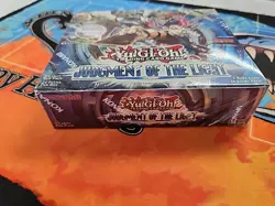 Yugioh Judgment of the Light JOTL 1st Edition Booster Box SEALED - Image 4