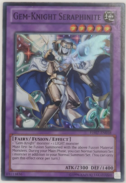 Gem-Knight Seraphinite - HA07-EN058 - Super Rare Unlimited Yugioh - Image 1