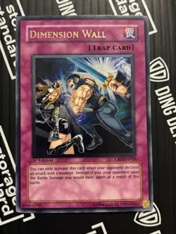Yugioh Dimension Wall CRV-EN059 Ultimate Rare NM First edition - Image 1