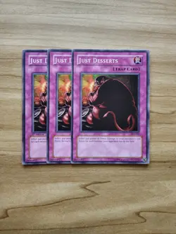 Yu-Gi-Oh! - Just Desserts 3X - Full Playset - Image 1