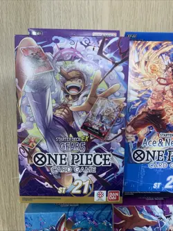 ONE PIECE ENGLISH TCG: Starter Deck Bundle ST21-22-23-24-25-26-27-28 English - Image 2