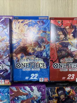ONE PIECE ENGLISH TCG: Starter Deck Bundle ST21-22-23-24-25-26-27-28 English - Image 3