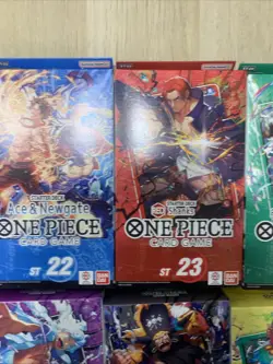 ONE PIECE ENGLISH TCG: Starter Deck Bundle ST21-22-23-24-25-26-27-28 English - Image 4