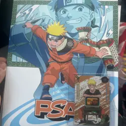 NARUTO PSA MAGAZINE DECEMBER 2025 + KAYOU EXCLUSIVE NARUTO UZUMAKI PROMO CARD🔥 - Image 1