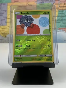 SHIPS SAME DAY Pokemon Card NM/M Tangela 1/214 Rev Holo Basic Grass Type 2018 - Image 1