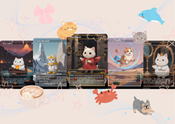 10 Mana Rocks - Mox Diamond, Grim Monolith Cute Custom Full Art Game Card - Image 2