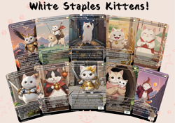 18 White Commander EDH Staples - Smothering Tithe Cute Custom Full Art Game Card - Image 1