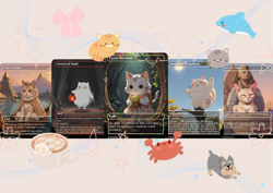 18 Utility Land Bundle - Urza's Saga, Cute Custom Full Art Game Card - Image 3