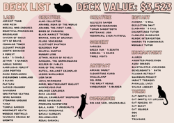 Rin and Seri Cat Dog Commander EDH Deck + 8 Free Tokens Full Art Card - Image 5