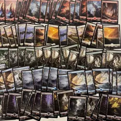 Magic the Gathering MTG Battle For Zendikar 120 Card Lot LP Full Art Basic Land - Image 4