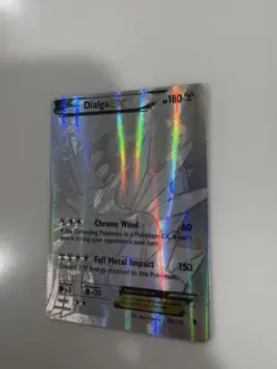 Pokemon Dialga EX Full Art Secret Rare Silver Card 122/119 Phantom Forces - Image 1