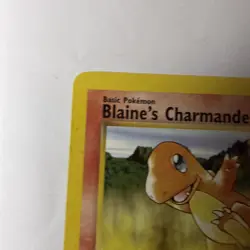 Pokemon TCG Blaine's Charmander 1st Edition Common Card 61/132 Gym Heroes - Image 4