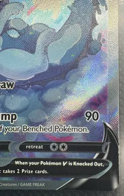 Pokemon TCG Vaporeon V SWSH181 and Vaporeon VMAX SWSH182 Black Star Promo Cards - Image 5