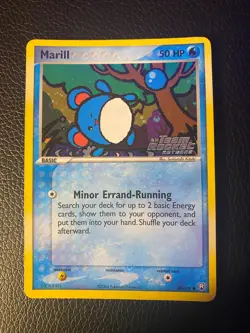 Marill 68/109 Stamped Reverse Holo Pokemon Card - Image 4