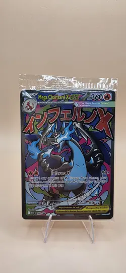 Mega Charizard X EX Promo #23 + Oricorio Promo - Sealed Pokemon TCG 2-Card Promo - Image 1
