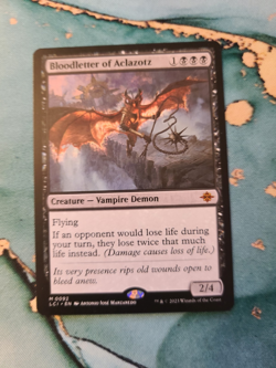 MTG CARD. Bloodletter of Aclazotz The Lost Caverns of Ixalan Regular NM - Image 1