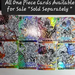 DIY Weiss Schwarz One Piece Monkey D luffy SSP Holo NM TCG Signed Card Game - Image 5