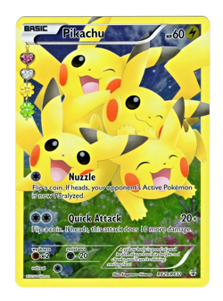 Pikachu RC29/RC32 Generations Ultra Rare Full Art Holo Pokemon Card Near Mint - Image 1