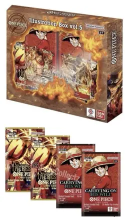 Bandai Trading Card Games One Piece Illustration Box Vol 5 - Image 1