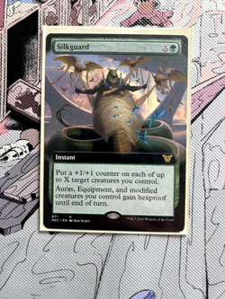 (Extended Art) Silkguard | NM | Kamigawa Neon Dynasty Commander #71 | MTG Card - Image 3