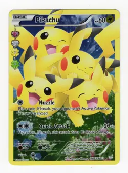 Pikachu RC29/RC32 Generations Ultra Rare Full Art Holo Pokemon Card Near Mint - Image 1