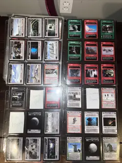 Star Wars CCG Card Game Lot Decipher Hoth And New Hope Cards - Image 3