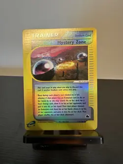 Mystery Zone 137/144 Skyridge Reverse Holo Ereader Trainer Card - Image 1