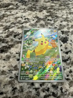 Pikachu SVP088 Black Star Promo Card Paldea Adventure Chest - Image 1