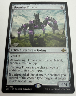 MTG Roaming Throne - The Lost Caverns of Ixalan (LCI) #0258 Magic the Gathering - Image 1