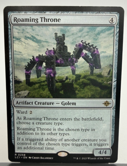 MTG Roaming Throne - The Lost Caverns of Ixalan (LCI) #0258 Magic the Gathering - Image 2