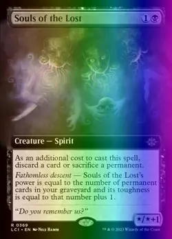 MTG Souls of the Lost (369/491) The Lost Caverns of Ixalan LP FOIL - Image 1