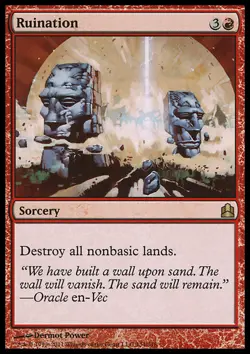 MTG Magic the Gathering Ruination (134/320) Commander MP - Image 1