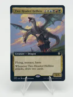 Two-Headed Hellkite (Extended Art) R Commander: Dominaria United Normal 90 LP - Image 1