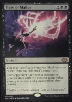 Flare of Malice - Modern Horizons 3: #95, Magic: The Gathering Nm C289 - Image 1