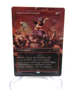 Aggravated Assault FOIL Frank Frazetta Secret Lair NM / M - Image 1
