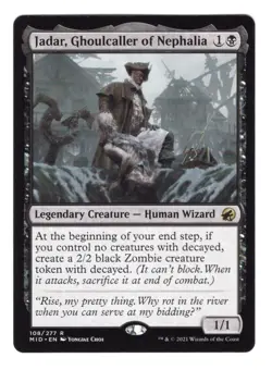 Jadar, Ghoulcaller of Nephalia Innistrad: Midnight Hunt Regular Rare MTG NM - Image 1