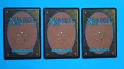 Magic the Gathering MTG Urza's Saga ABYSSAL HORROR X 3 ( 2 LP/EX & 1 MP) Rare! - Image 3