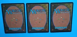 Magic the Gathering MTG Urza's Saga ABYSSAL HORROR X 3 ( 2 LP/EX & 1 MP) Rare! - Image 4