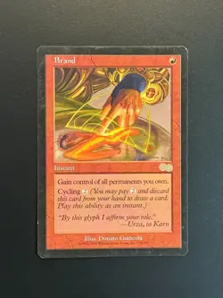 MTG - Bedlam - Urza's Saga - 1x - LP (Magic: The Gathering) - Image 1